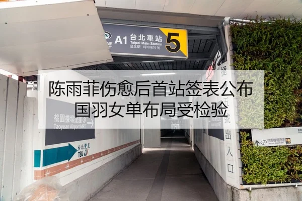 陈雨菲伤愈后首站签表公布 国羽女单布局受检验